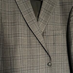 Jos. A. Bank Comfort Stretch Tailored Fit Plaid Sportcoat